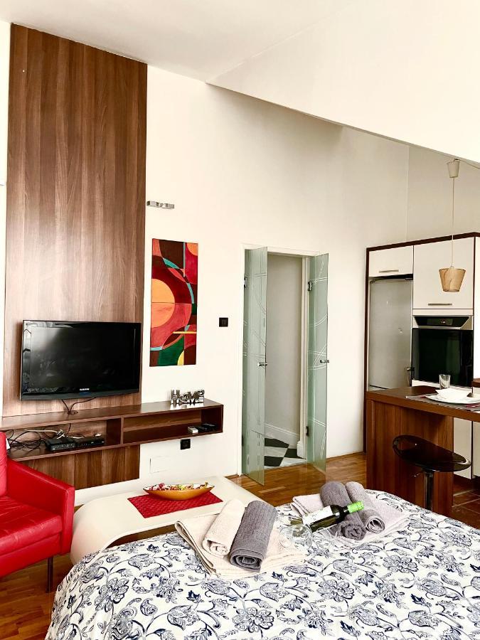 Triangle City Apartment 1 เบลเกรด ภายนอก รูปภาพ